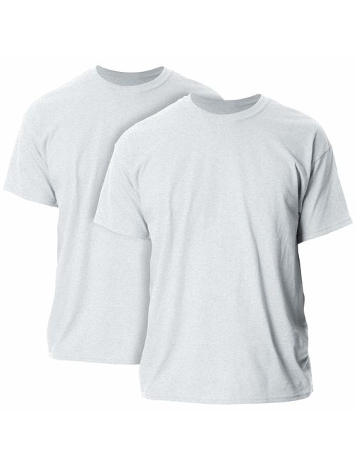 Gildan Men's Cotton Solid Heavy Adult T-Shirt, 2-Pack