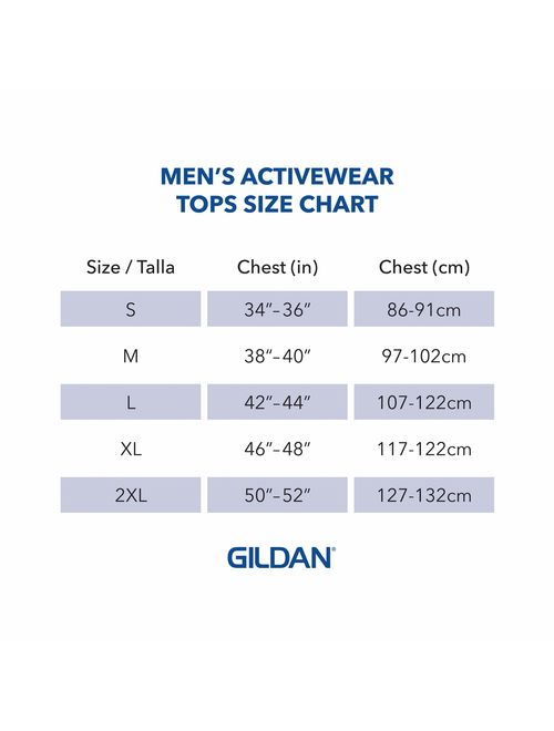 Gildan Men's Cotton Solid Heavy Adult T-Shirt, 2-Pack