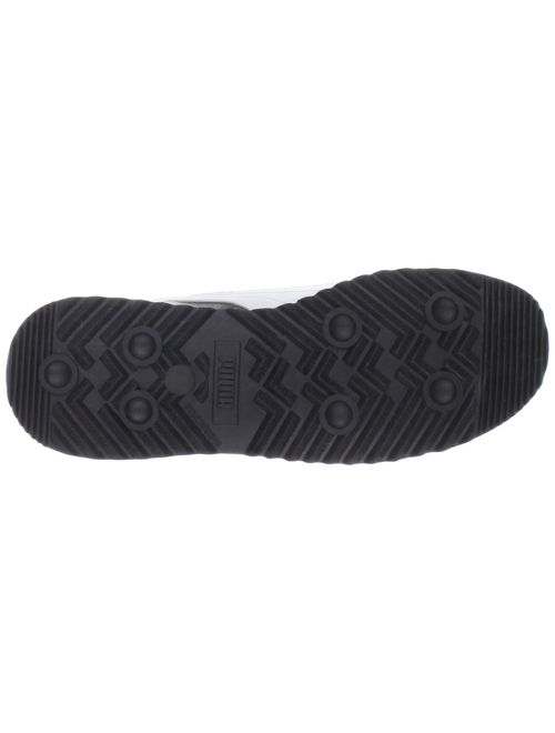 puma 354259-01: roma basic j black/white classic running shoes (6 m us big kid)