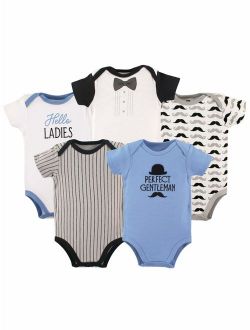 Baby Short Sleeve Bodysuits, 5pk (Baby Boys)