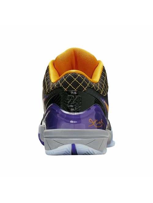 Nike Kobe IV Protro Basketball Shoes (M10.5/W12, Black/Purple)