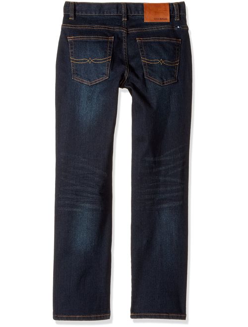 Lucky Brand Boys' 5-Pocket Classic Fit Straight Leg Denim Jean