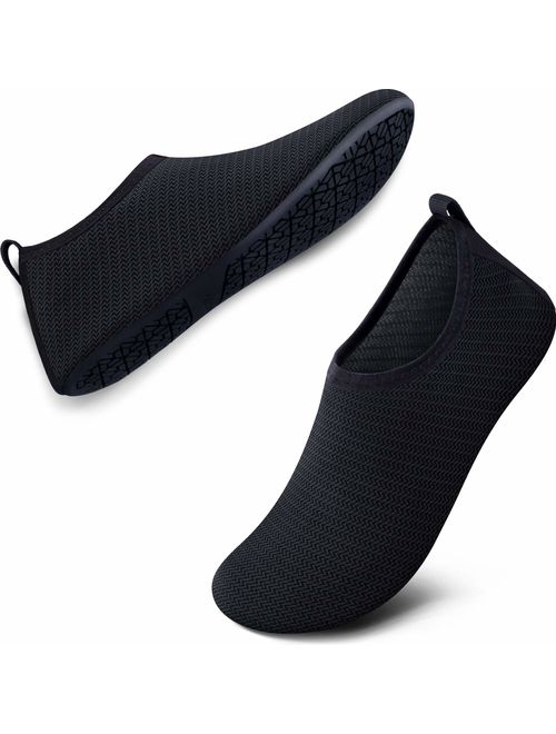 SEEKWAY Water Shoes Womens Mens Adult Quick-Dry Aqua Socks Barefoot Non Slip for Beach Swim River Pool Lake surf SK002