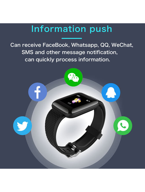 Smart Watch Bracelet Fitness Tracker BT4.0 Wristband Heart Rate Blood Pressure Monitor