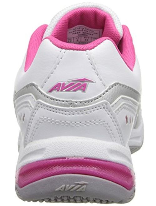 Avia Womens Avi Tangent Faux Leather Lightweight Running, Cross Training Shoes