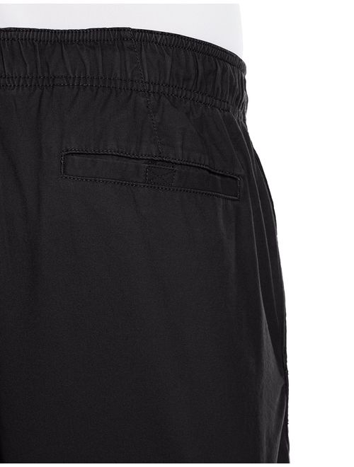 Amazon Essentials Men's Cotton Solid Drawstring Walk Elastic Waist Short