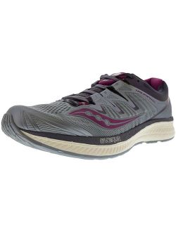 Women's Triumph Iso 4 Fog / Grey Purple Ankle-High Mesh Running Shoe - 7.5M