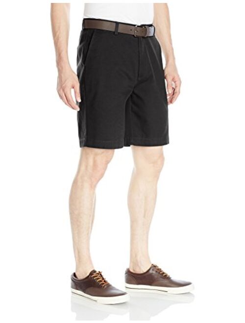 Amazon Essentials Men's Cotton Plaid Relaxed Fit Ziper Fly Short Classic-Fit 9