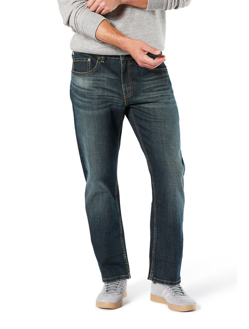 Signature by Levi Strauss & Co. Men's Big and Tall Relaxed Fit Jeans