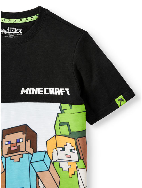 Minecraft Short Sleeve Graphic T-Shirt (Little Boys & Big Boys)