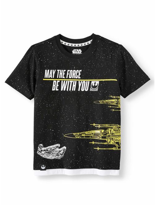 Star Wars Short Sleeve Graphic T-Shirt (Little Boys & Big Boys)