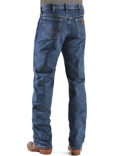 Wrangler Men's Premium Performance Advanced Comfort Mid Stone Jeans - 47Macms