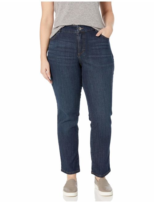 LEE Women's Plus Size Relaxed Fit Straight Leg Jean