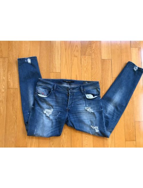 Diesel jeans, SLEENKER size W36 L32, wash CN084, slim fit, dark wash, original