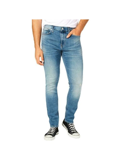 Calvin Klein Jeans Mens Rodriguez Denim Faded Distressed Skinny Jeans BHFO 6191