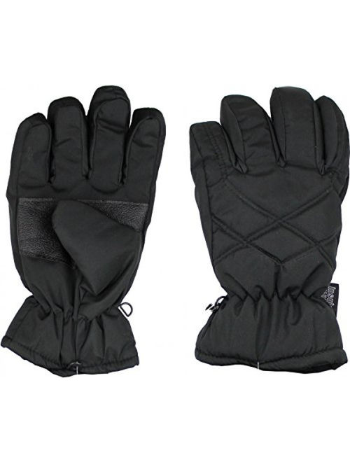 SANREMO Men's Thinsulate and Waterproof Cold Weather Ski Glove Black (Large/X-Large)