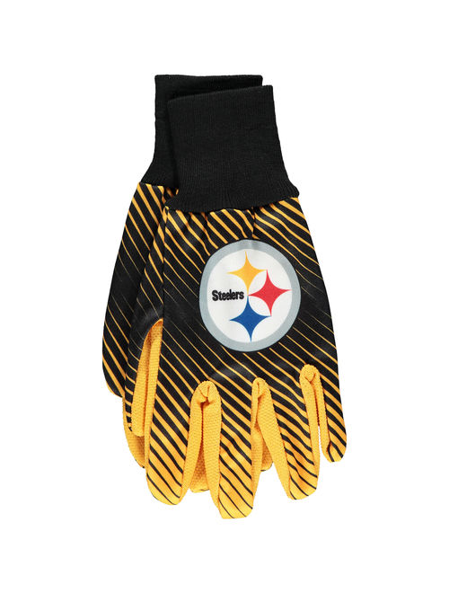 Pittsburgh Steelers WinCraft Striped Utility Gloves - No Size