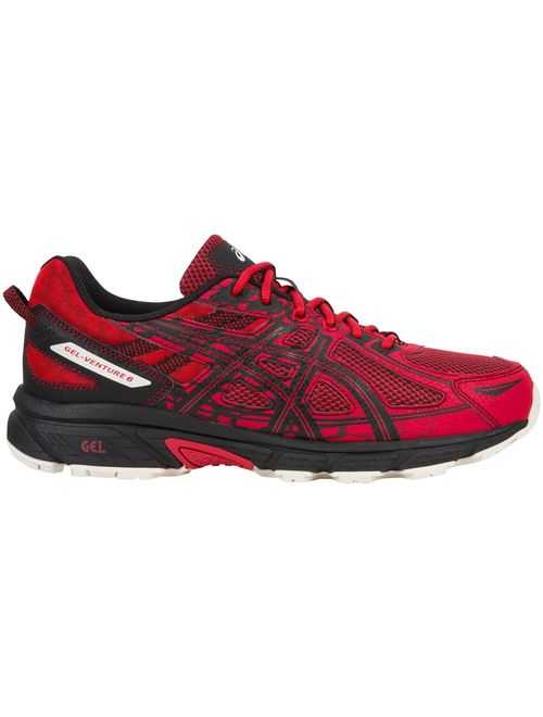 ASICS Men's GEL-Venture 6 Trail Running Shoes (Red/Black, 13)