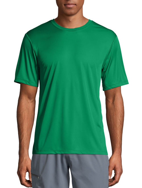 Hanes Sport Men's and Big Men's Short Sleeve Cool Dri Performance Tee (50+ UPF), Up to Size 3XL