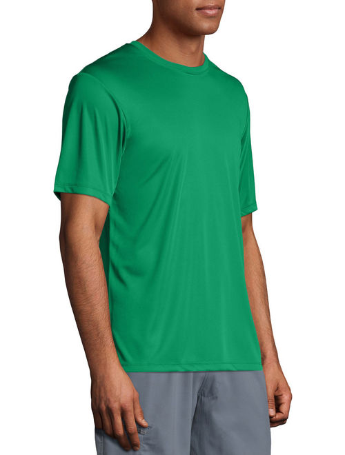Hanes Sport Men's and Big Men's Short Sleeve Cool Dri Performance Tee (50+ UPF), Up to Size 3XL