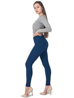 LMB Women's Ultra Soft Leggings Stretch Fit 40+ Colors - One Size - Plus Size