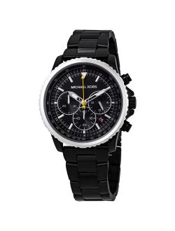 Theroux Chronograph Quartz Black Dial Men's Watch MK8643