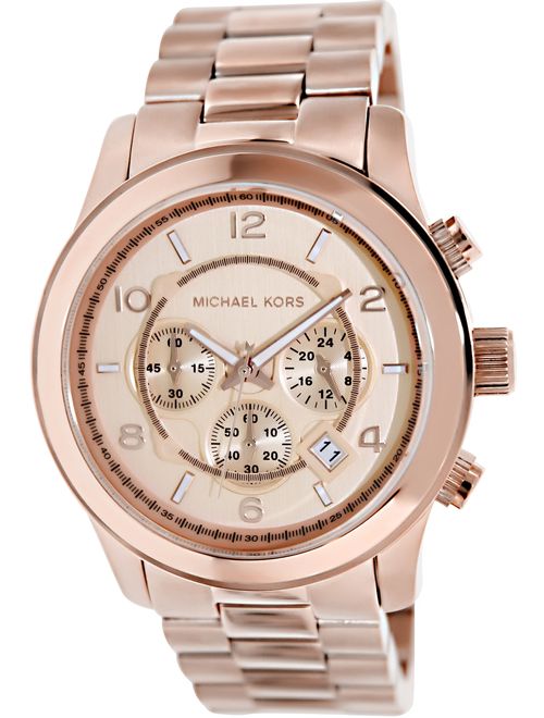 Michael Kors Rose Gold-Plated Stainless Steel Men's Watch, MK8096
