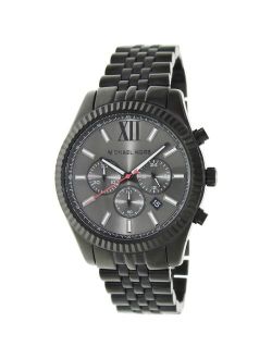 Men's Lexington MK8320 Black Stainless-Steel Quartz Watch