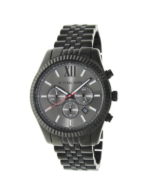 Michael Kors Men's Lexington MK8320 Black Stainless-Steel Quartz Watch