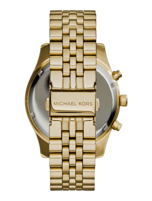 Michael Kors Men's Classic Chronograph Lexington Gold-Tone Watch MK8286