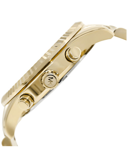 Michael Kors Men's Lexington Gold-Tone Chronograph Watch, MK8281
