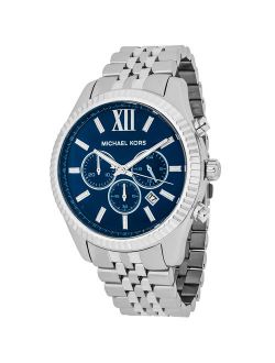 Men's Lexington Chronograph Navy Dial Watch mk8280