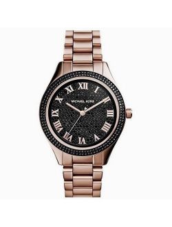 New Michael Kors Women's Norie Rose Gold-Tone Stainless Steel Watch MK3585 38mm