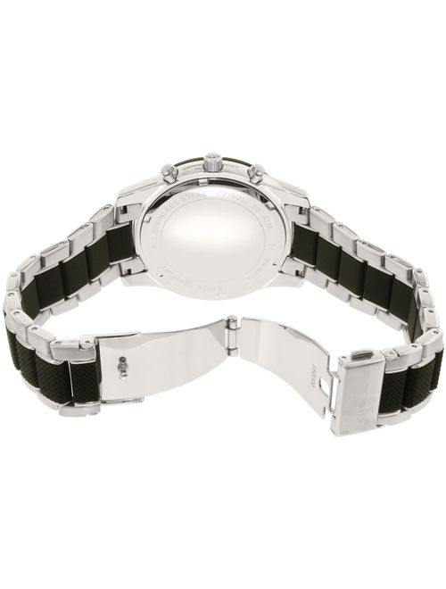Michael Kors Men's Caine MK8474 Black Stainless-Steel Quartz Dress Watch