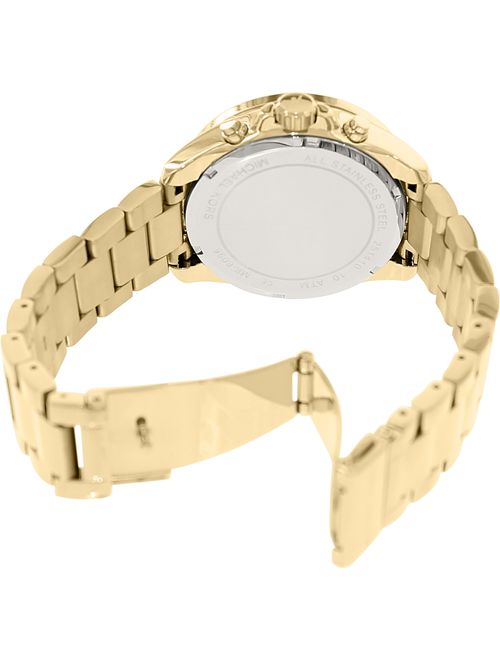 Michael Kors Women's Wren MK6095 Gold Stainless-Steel Quartz Fashion Watch