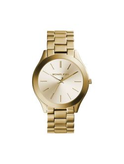 Women's Slim Runway Gold-Tone Watch 42mm MK3179