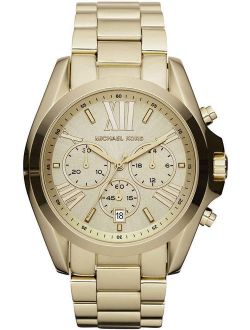Women's Bradshaw Chronograph Gold Stainless Steel Watch MK5605