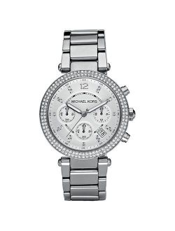 Women's Chronograph Parker Stainless Steel Bracelet Watch MK5353
