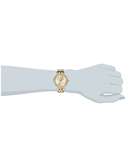 Michael Kors Women's Mini Darci Gold-Tone Stainless Steel Watch MK3365