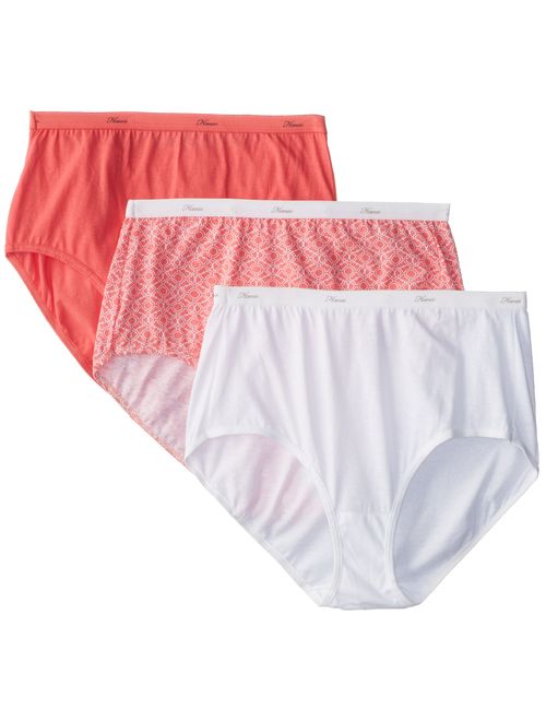 Hanes Women's Cool Comfort Cotton Brief Panties