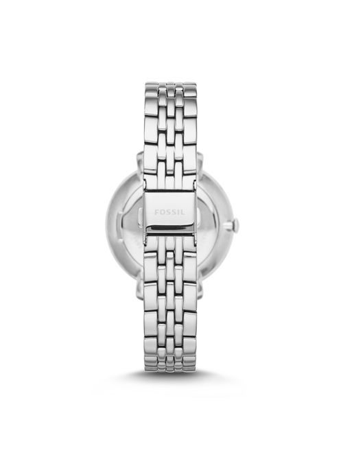 Fossil Women's Jacqueline Crystal Stainless Steel Watch (Style: ES3545)