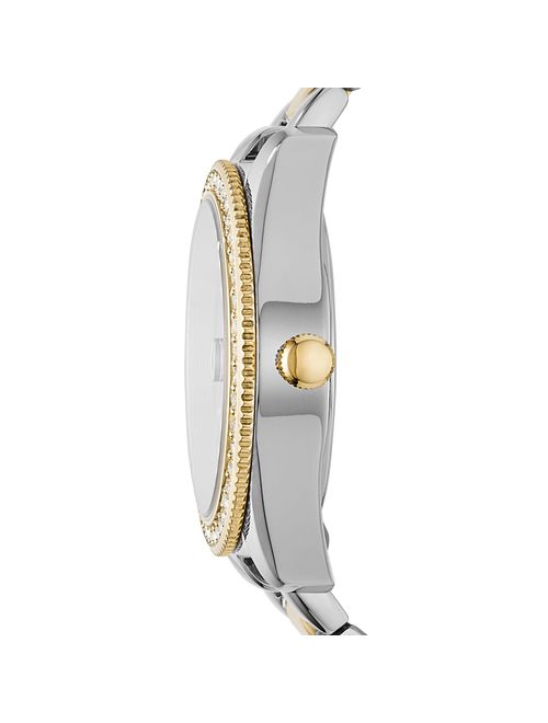 Fossil Women's Scarlette ES4319 Silver Stainless-Steel Japanese Quartz Fashion Watch