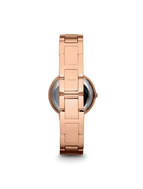 Fossil Women's Virginia Rose Gold Stainless Steel Glitz Watch (Style: ES3282)