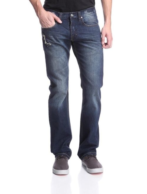 Jimmy Taverniti Selvedge Denim Mens Low Rise Slim Straight Jeans $198 NEW 32x34