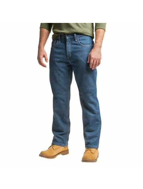 New Mens Carhartt Flame-Resistant Lined Utility Denim Jeans Relaxed Fit W36 L34