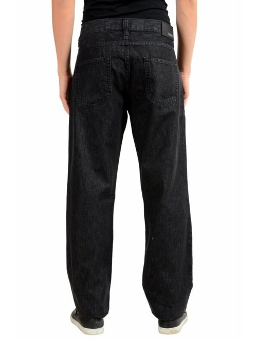 Armani Collezioni Men's Dark Gray Slim Fit Straight Leg Jeans Size 30 38 40