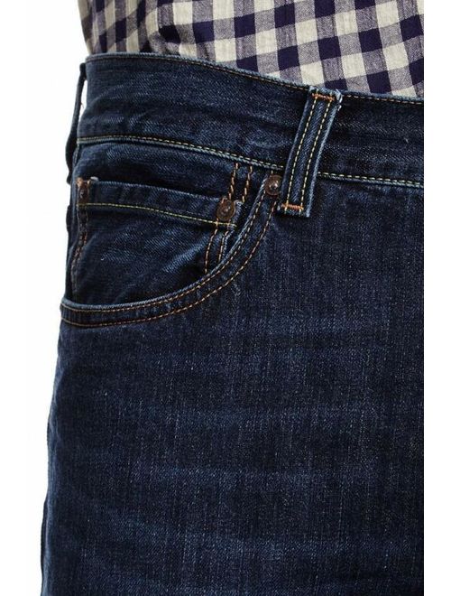 Gilded Age Baxten Men's Slim Straight Indigo Jeans MADE IN ITALY $259 NEW sz 32