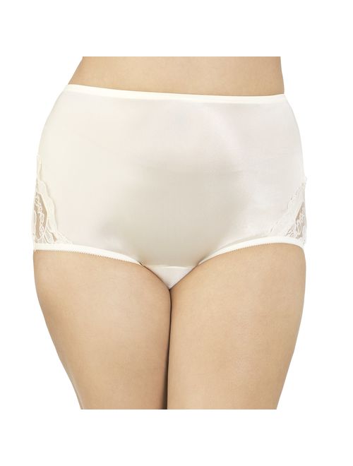 Vanity Fair Women's Underwear Perfectly Yours Traditional Nylon Brief Panties