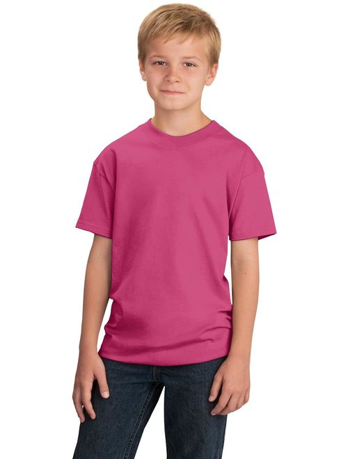 PC54Y Port & Company 5.4-oz 100% Cotton T-Shirt Child Tshirt