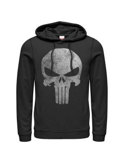 Men's Punisher Retro Skull Symbol Hoodie (Print On Demand)